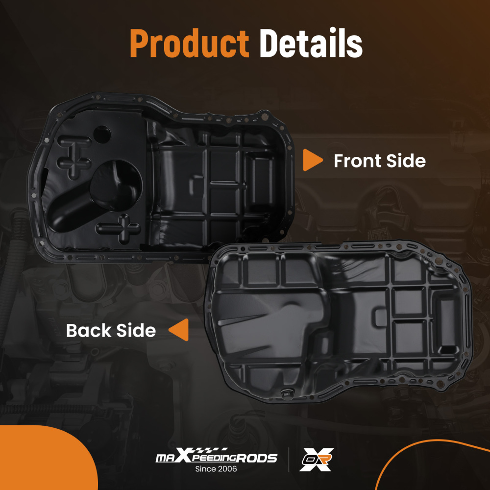 Engine Oil Assembly compatible for Mitsubishi Galant 2.4L 2004-12 MN149374 Steel