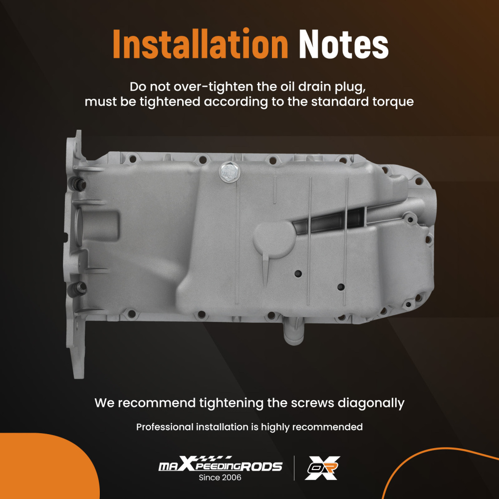 Vaschetta Dellolio compatibile per Chevrolet Sonic Trax 1.8L 2012-2017 264-459 Alluminio