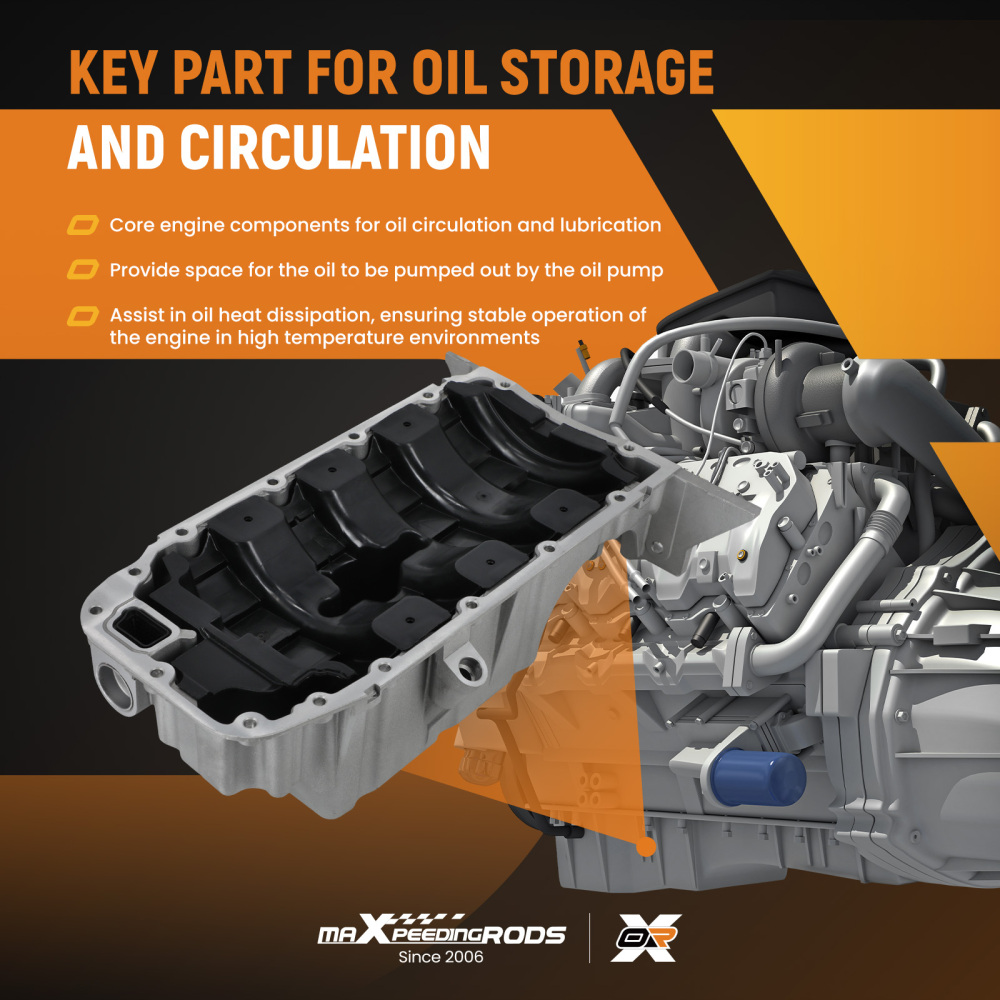 Vaschetta Dellolio compatibile per Chevrolet Sonic Trax 1.8L 2012-2017 264-459 Alluminio