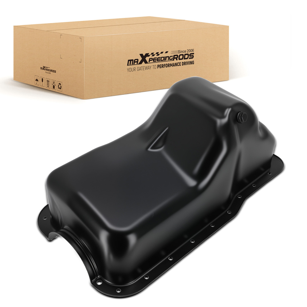 Engine Oil Pan Assembly compatible for Ford F-150 Bronco 5.0L V8 1980-1996 F1TZ6675A