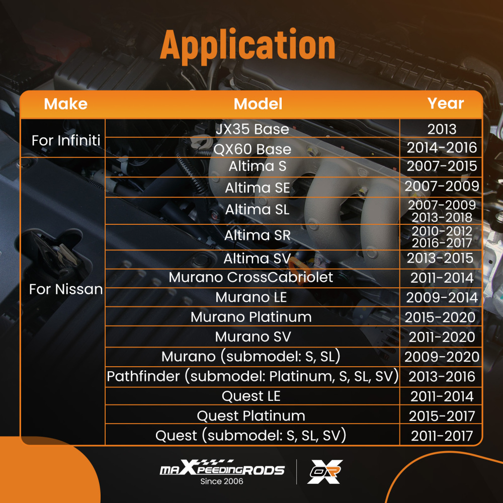 Coppa Olio Motore compatibile per Infiniti JX35 QX60 compatibile per Nissan Pathfinder 2013-2016 264-465