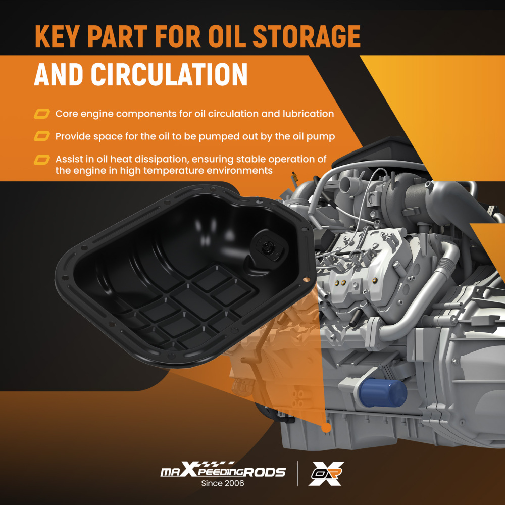 Coppa Olio Motore compatibile per Infiniti JX35 QX60 compatibile per Nissan Pathfinder 2013-2016 264-465