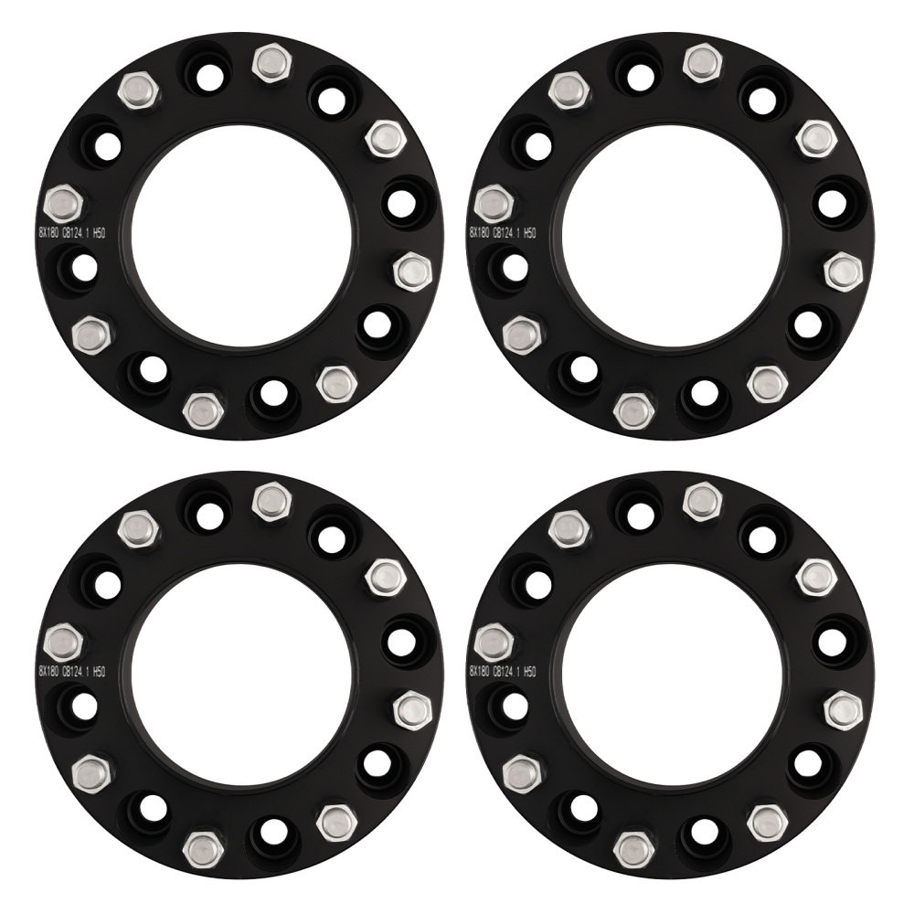 124.1mm Hub Wheel Spacers compatible for Chevy Silverado GMC Sierra 2500HD 3500HD 2011-2024