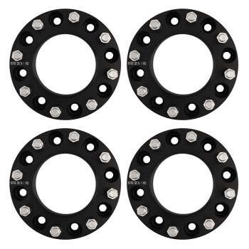 124.1mm Hub Wheel Spacers compatible for Chevy Silverado GMC Sierra 2500HD 3500HD 2011-2024