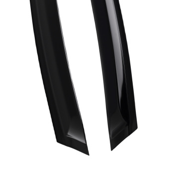 Window Visors Sun Rain Guards Deflector compatible for Honda Accord 2018-2022 4Dr Black