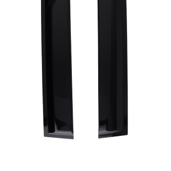 4-PCWindow Visors Wind Deflectors Set compatible for Ford Edge 2015-2024 Black Tinted