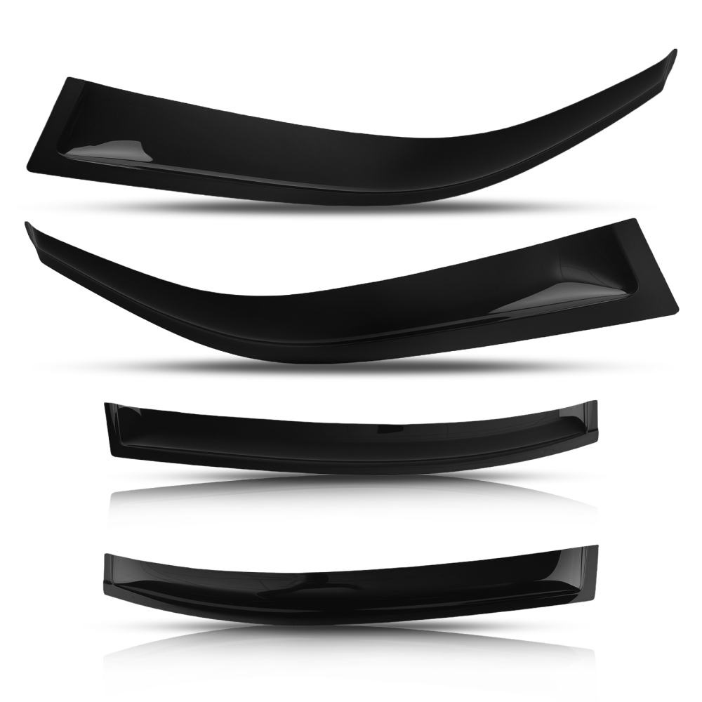 Wind Deflectorsfor compatible for Skoda Superb 2015-2023 Outside Mount Black Tinted