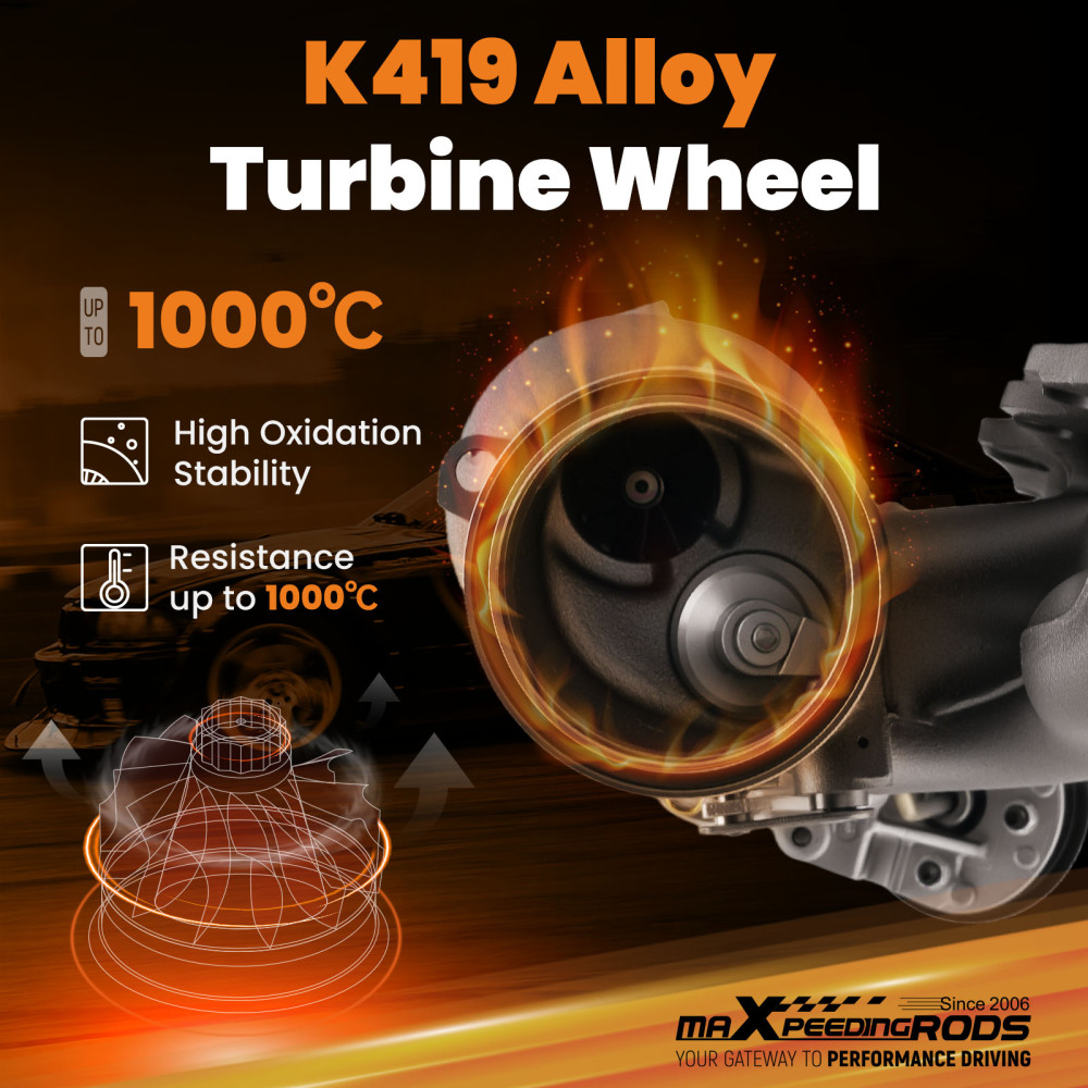 Billet Turbo compatible for BMW X1 X3 Z4 320i 328i 520i 528i N20B20 2.0L 12-18 4947702003