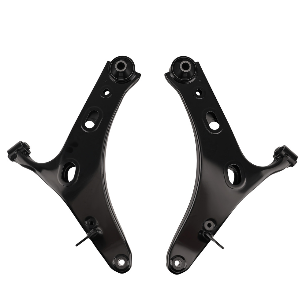Front Lower Control Arms + Tie Rod Sway Bar Link compatible for Subaru Legacy Outback 05-09