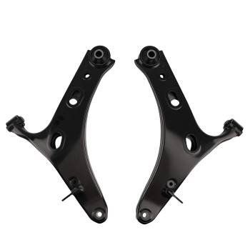 Front Lower Control Arms + Tie Rod Sway Bar Link compatible for Subaru Legacy Outback 05-09
