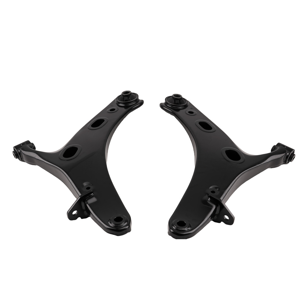 Front Lower Control Arms + Tie Rod Sway Bar Link compatible for Subaru Legacy Outback 05-09