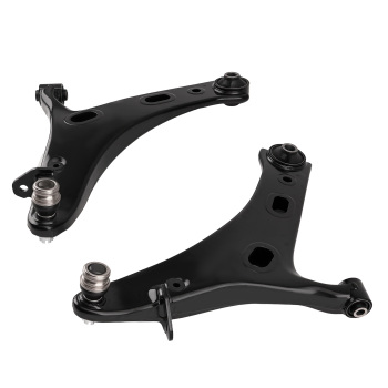 Front Lower Control Arms + Tie Rod Sway Bar Link compatible for Subaru Legacy Outback 05-09