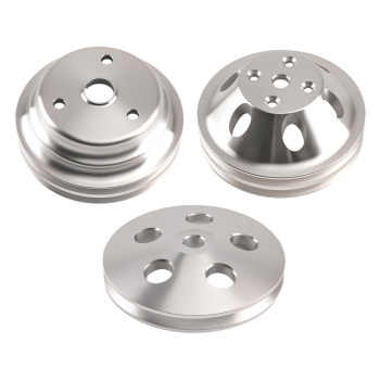 2 Groove Assembly for SBC compatible for GM 265-400 V8 Long Water Pump Style Pre-1984