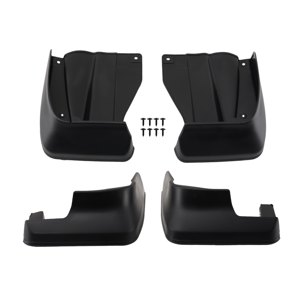 4PC Mud Flaps Kit compatible for Honda Odyssey DX EX LX Touring 2009-2013 Black Guards