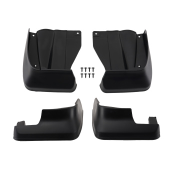 4PC Mud Flaps Kit compatible for Honda Odyssey DX EX LX Touring 2009-2013 Black Guards