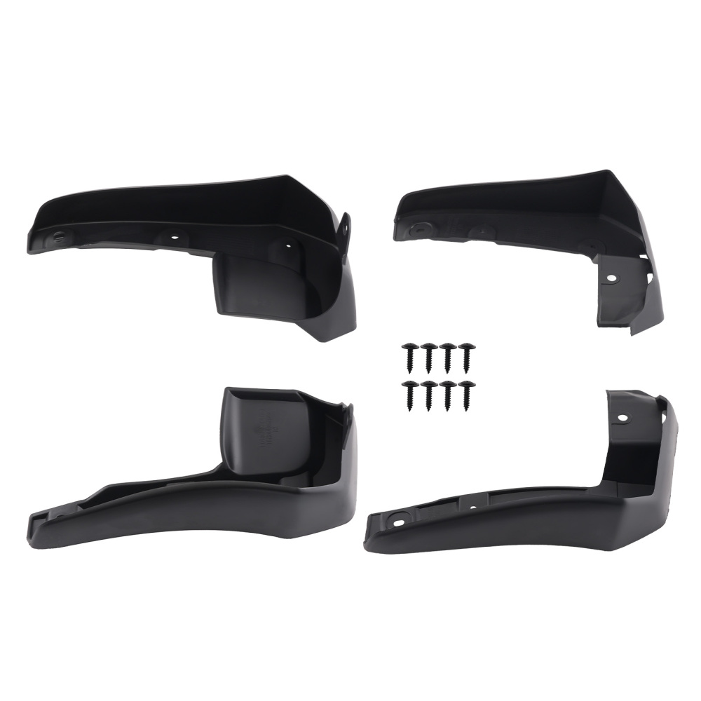 Black Fender Mud Guards compatible for Honda Civic Sedan 2016-2019 08P00TBA100 4PCS