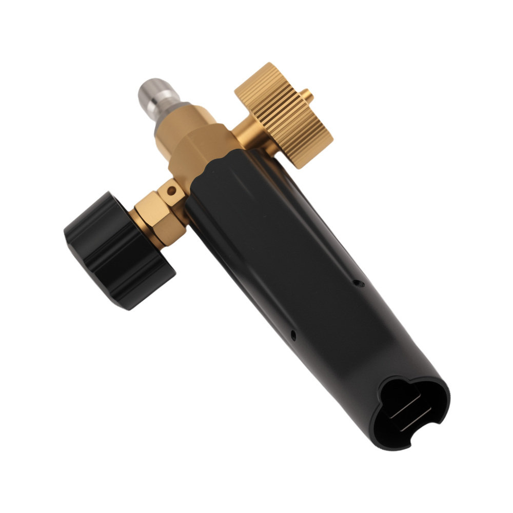 1/4 Snow Foam Gun Pressure Washer Soap Lance Car Wash Kit with 5 Nozzles