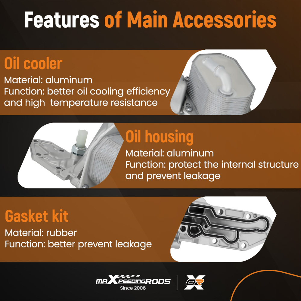 Engine Oil Cooler compatible for FORD RANGER 2.2L 3.2L TDCi 4x4 Diesel 2011+ on 1746665