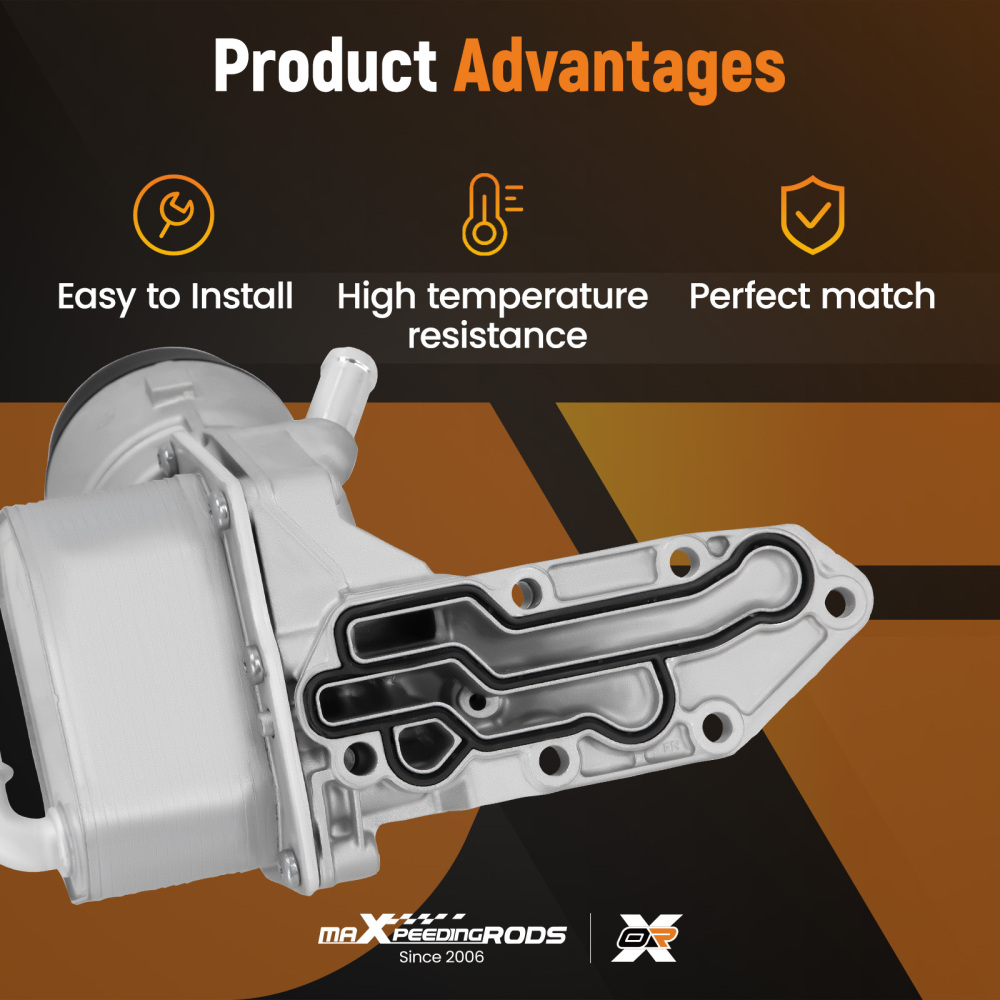 Engine Oil Cooler compatible for FORD RANGER 2.2L 3.2L TDCi 4x4 Diesel 2011+ on 1746665