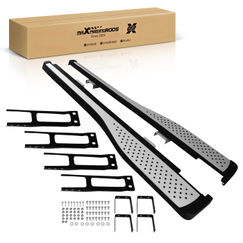 Aluminum Running Board compatible for Honda CR-V 2012-16 Side Steps 62 Length Black Silver