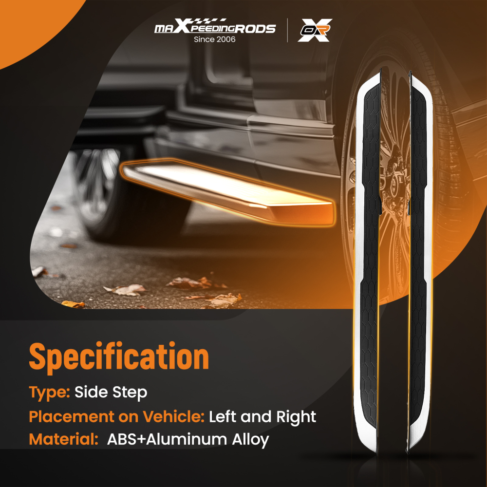 Nerf Bars Running Board Side Step compatible for Honda CR-V 2017-2022 500lbs Capacity