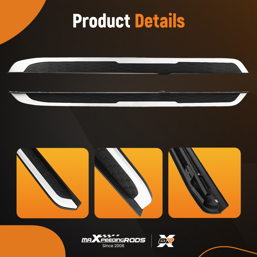 Nerf Bars Running Board Side Step compatible for Honda CR-V 2017-2022 500lbs Capacity