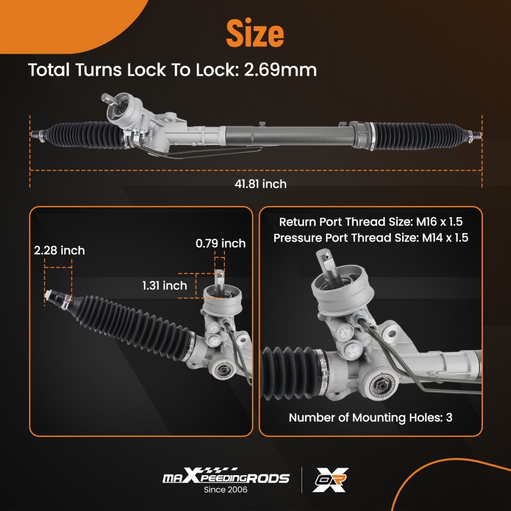 Scatola Sterzo Assemblaggio compatibile per Audi A6 4B2 Avant 4B C51 C52 C53 C54 1997-2005