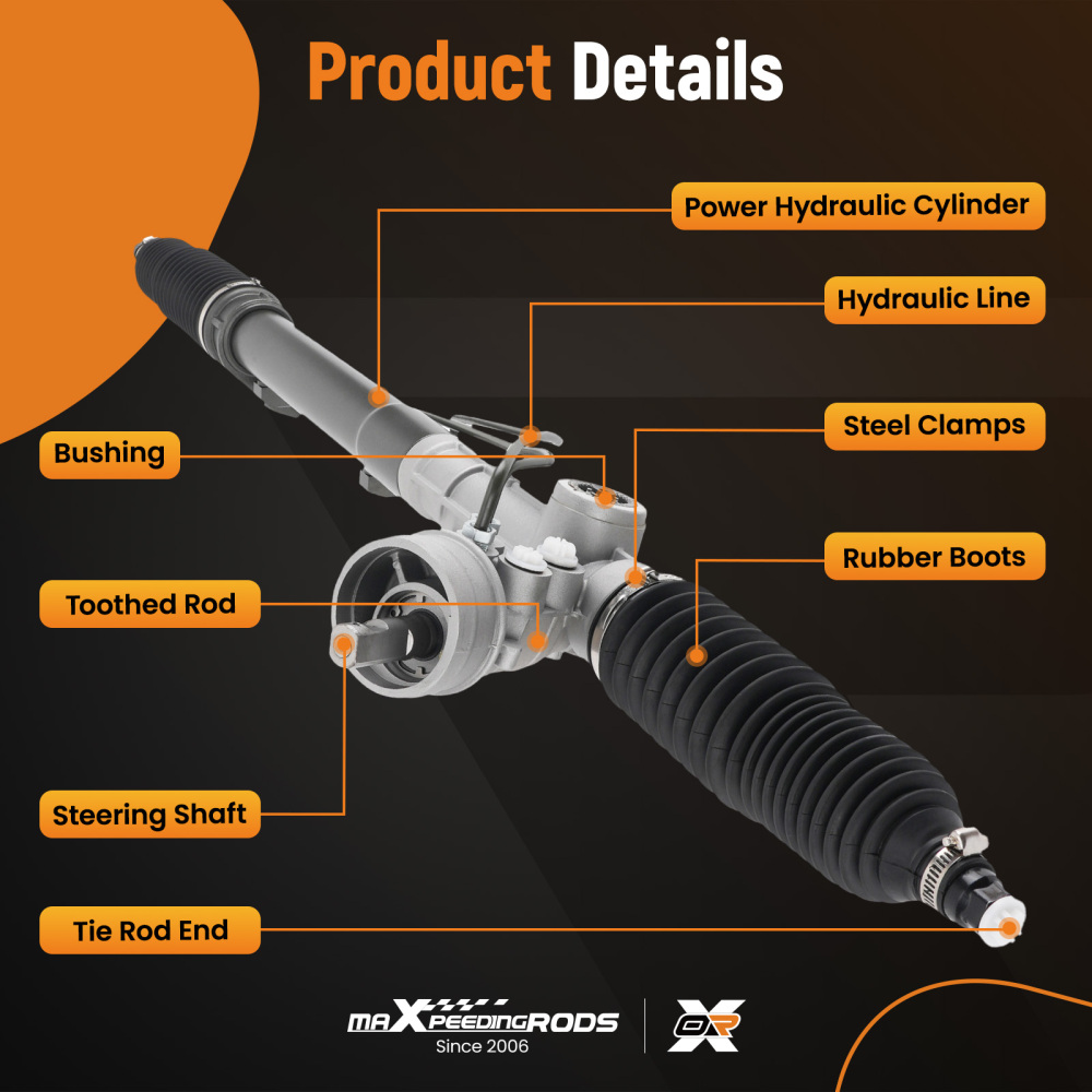 Scatola Sterzo Assemblaggio compatibile per Audi A6 4B2 Avant 4B C51 C52 C53 C54 1997-2005