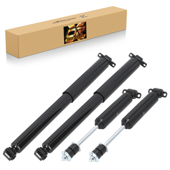 4pcs Suspension Rear Front Struts compatible for Chevy Blazer 4.3L V6 RWD 1995-2005