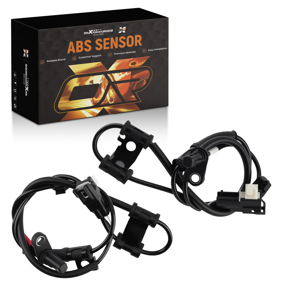 2x Front Left Right ABS Wheel Speed Sensors compatible for Hyundai Sonata 2011-14 2.0 2.4L