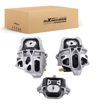 3PCS Engine Motor Mounts Set compatible for Audi A4 L4-2.0L CYMC Eng. 2017-2018 4M0199371FC