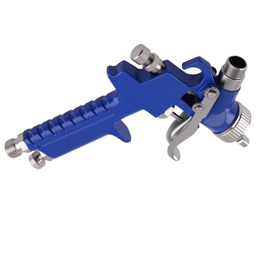 0.8mm Paint Spray Gun for Furniture Walls Art Projects 125ml Tank w/ Accessories