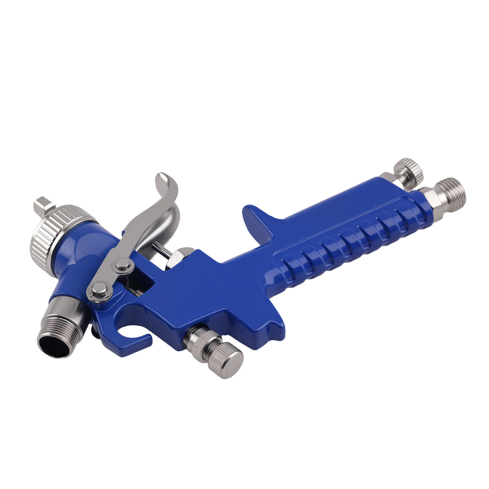 0.8mm Paint Spray Gun for Furniture Walls Art Projects 125ml Tank w/ Accessories