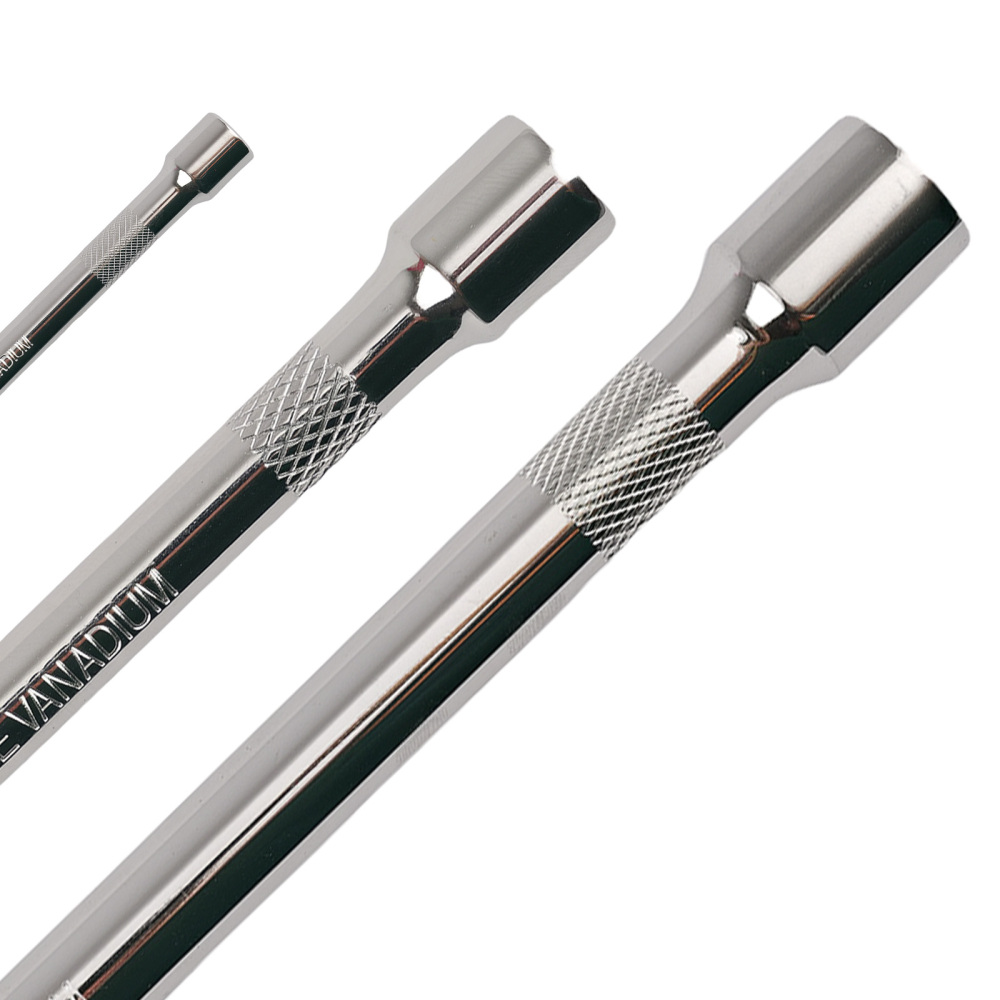 180° Rotating Head Breaker Bar Set 1/4 3/8 1/2 Drive Extension Power Tools 6PC