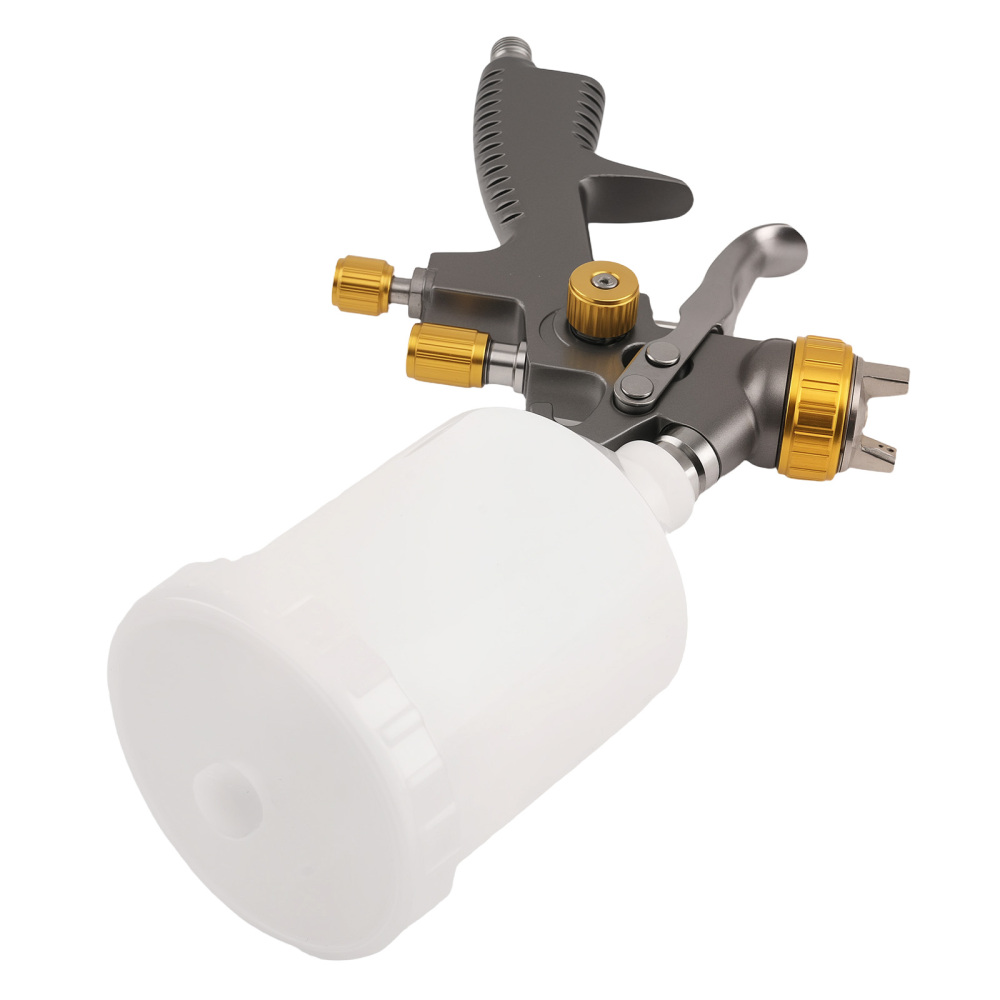 FAST MOVER 1.8mm Paint Spray Gun for Automotive Furniture Walls 600ml Tank
