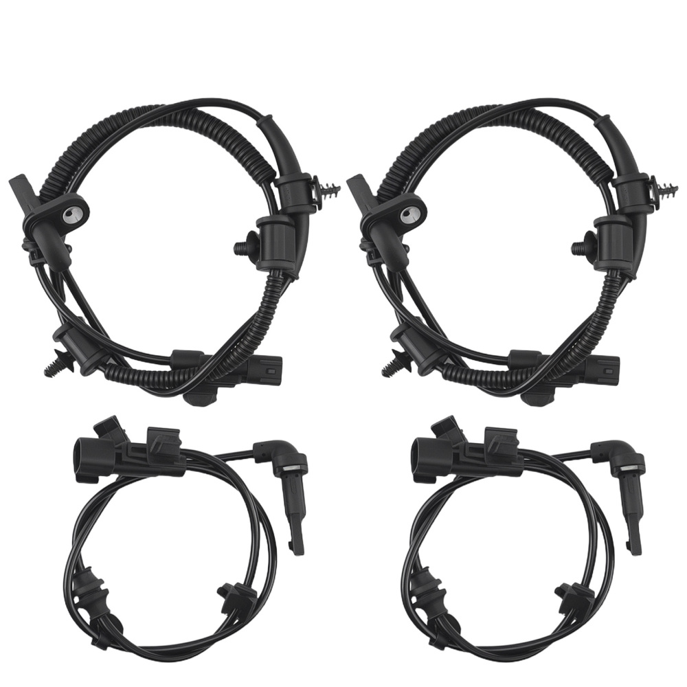4PC Front Rear ABS Wheel Speed Sensors compatible for Chevrolet Cruze Volt compatible for Buick Verano