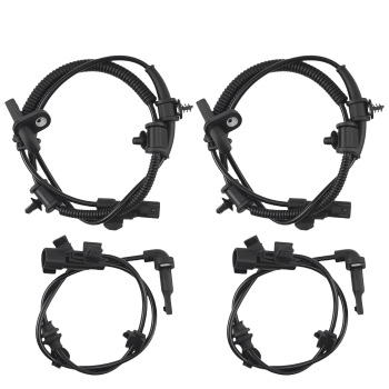 4PC Front Rear ABS Wheel Speed Sensors compatible for Chevrolet Cruze Volt compatible for Buick Verano