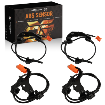 4X ABS Wheel Speed Sensor Front Rear Left Right compatible for Honda Element 2.4L 2003-11