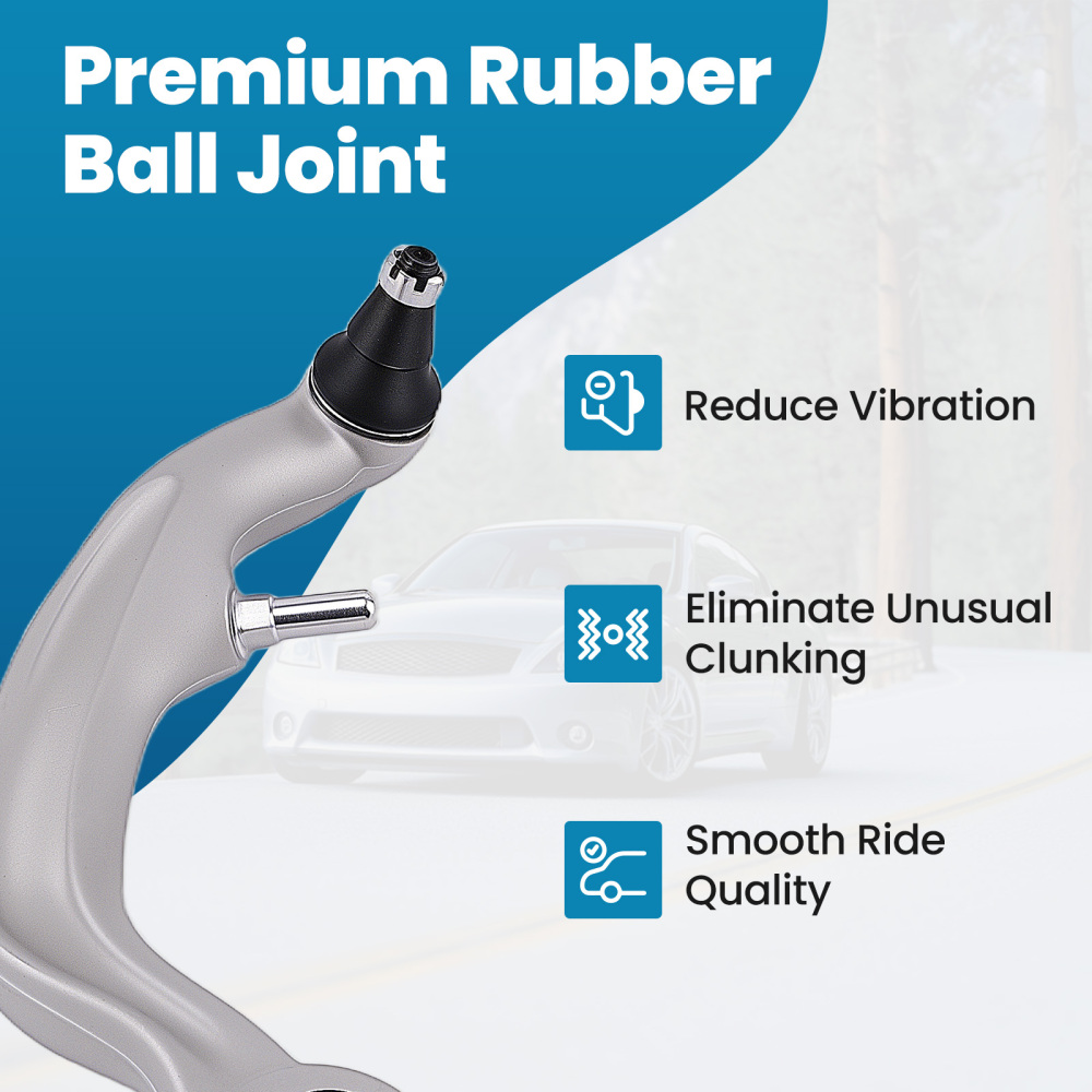 Lower Front Wishbones Suspension Control Arms compatible para Nissan 350Z 2002-2009 Pair