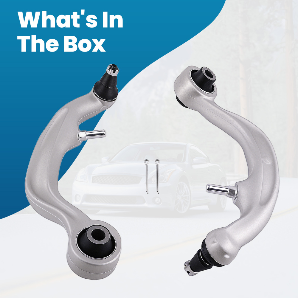 Lower Front Wishbones Suspension Control Arms compatible para Nissan 350Z 2002-2009 Pair