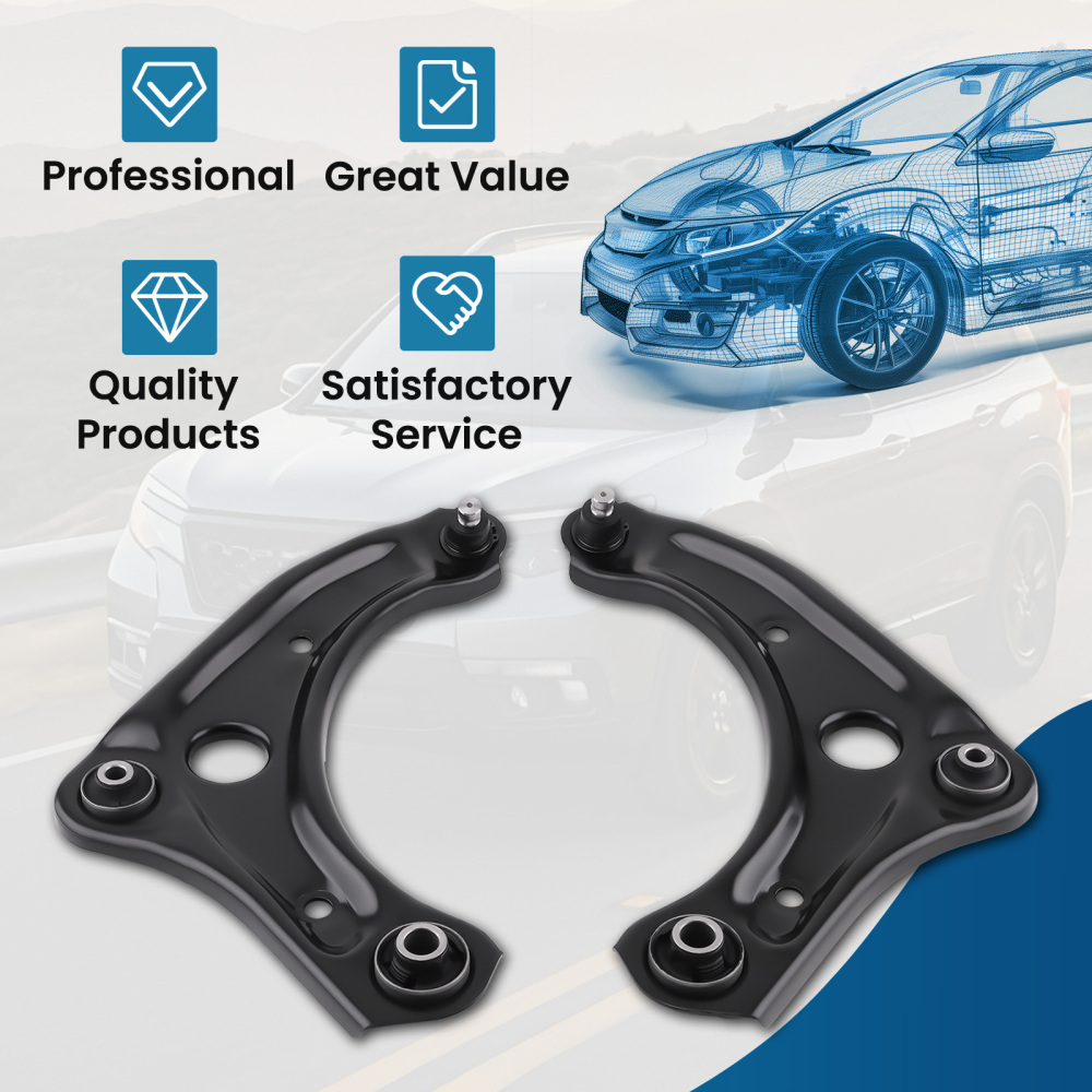 maXpeedingrods 2Pcs Front Lower Control Arm with Ball Joint Compatible for Nissan Versa 2020-2023