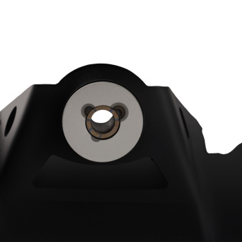 Black Exhaust Muffler Assembly compatible for Honda TRX500FE/FM Foreman 4x4 2007-2011