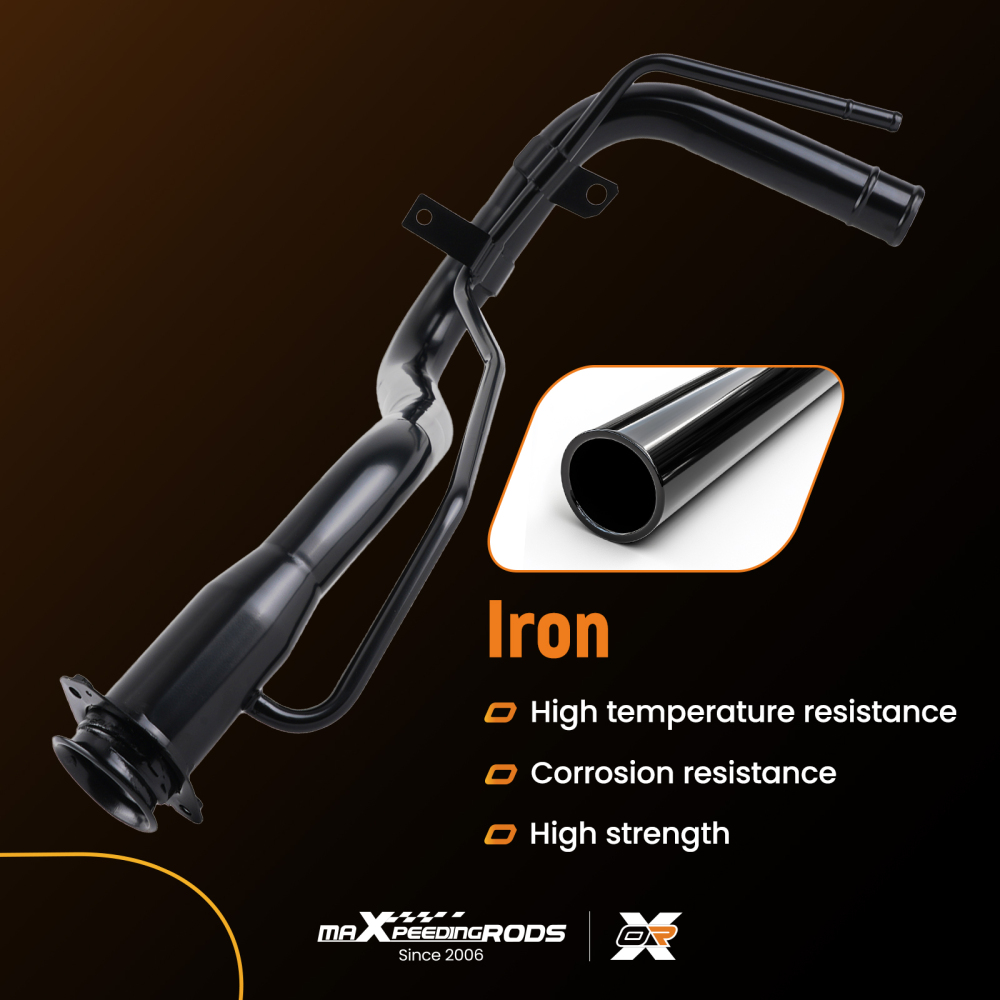 New Fuel Neck Assembly compatible for Mitsubishi EVO 4 5 6 C9PA 1996-2004 MR135982 Black