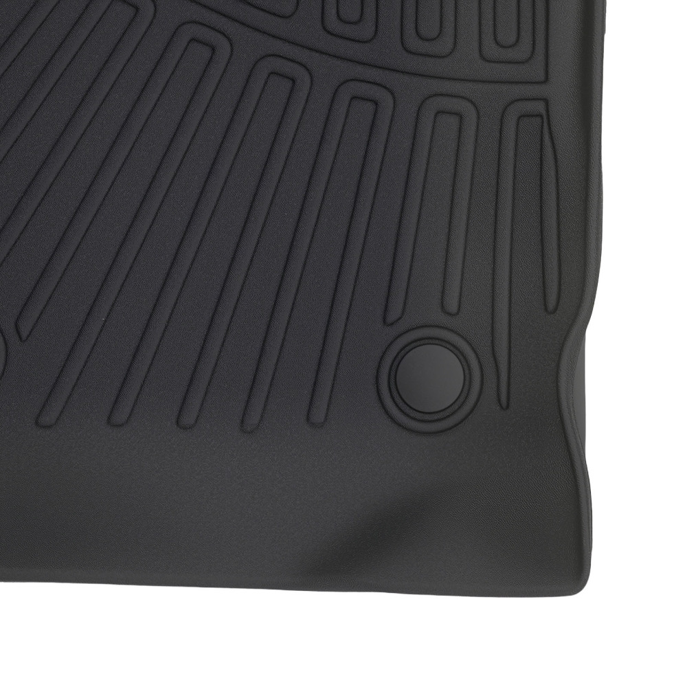 3D Floor Mats Liner compatible for Chevrolet Equinox GMC Terrain 2010-2017 Black TPE Rubber