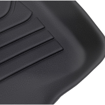 All-Weather Floor Mats compatible for Honda CR-V 2007-2011 Black TPE Car Carpet Full Set
