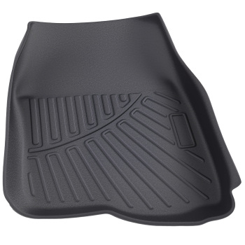 Carpet Floor Mat Set compatible for Honda CR-V 2017-2022 TPE Rubber Full Protection Black