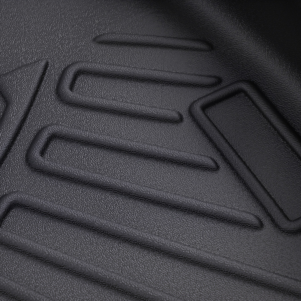 Carpet Floor Mat Set compatible for Honda CR-V 2017-2022 TPE Rubber Full Protection Black