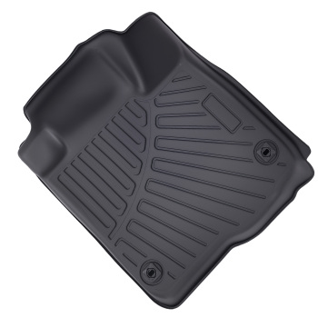 1st2nd Row Floor Mats compatible for Honda CR-V 2023-2025 Black TPE Rubber Floor Liners
