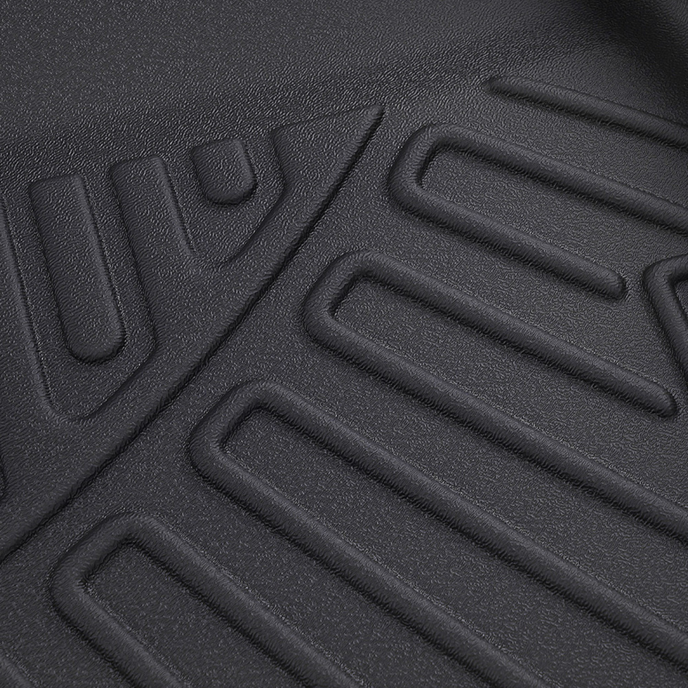 1st2nd Row Floor Mats compatible for Honda CR-V 2023-2025 Black TPE Rubber Floor Liners