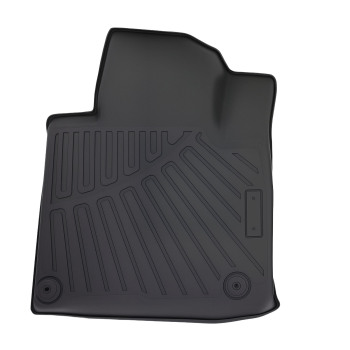 3D Custom Floor Mats compatible for Kia Sorento 2016-2020 Black TPE All Weather Fit